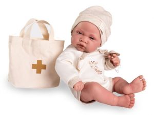 Antonio Juan 50424 LUI - realistická panenka miminko s celovinylovým tělem - 42 cm