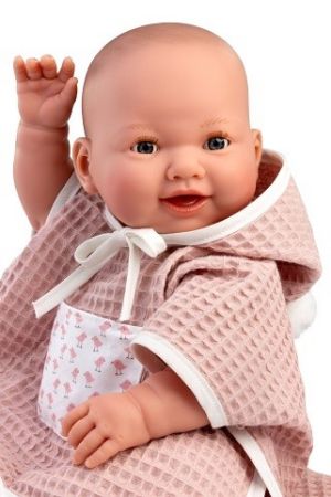 Antonio Juan 50417 MIA - mrkací a čůrající realistická panenka miminko s celovinylovým těl