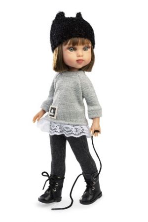 Guca 858 PENELOPE - realistická panenka s celovinylovým tělem - 34 cm