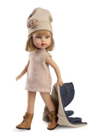 Guca 857 PENELOPE - realistická panenka s celovinylovým tělem - 34 cm