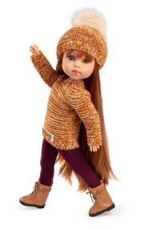 Guca 859 PENELOPE - realistická panenka s celovinylovým tělem - 34 cm