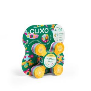 CLIXO Tiny &amp; Mighty Jungle - magnetická stavebnice 9 kusů
