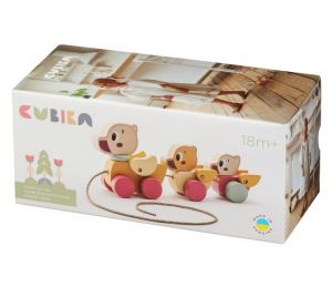 CUBIKA Pastel 15979 Tahací kačenky dřevěné