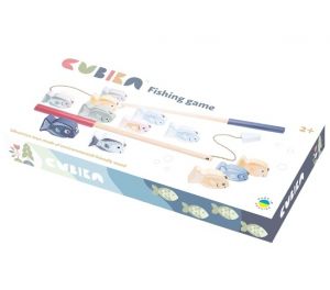 CUBIKA Pastel 16037 13739 Rybolov - dřevěná hra 14 dílů