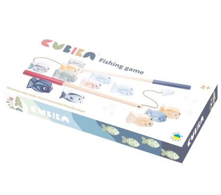 CUBIKA Pastel 16037 13739 Rybolov - dřevěná hra 14 dílů