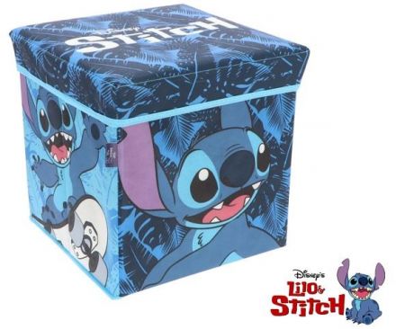 Cozy Noxxiez SB601 Stitch - úložný box a taburetka pro kluky