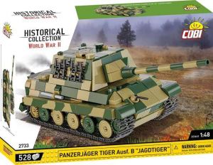 COBI 2733 II WW Panzerjager Tiger Ausf B Jagdstiger, 1:48, 528 k