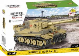 COBI 2734 II WW Panzer VI Tiger I no 131, 1:48, 442 k