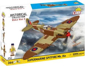 COBI 5764 II WW Supermarine Spitfire Mk. IXe, 1:32, 352 k, 1 f