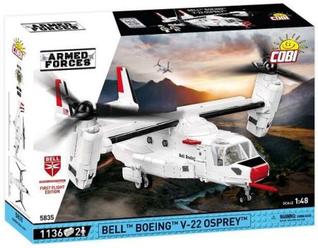 COBI 5835 Armed Forces Bell Boeing V-22 Ospray, 1:48, 1136 k, 2 f, First flight edition