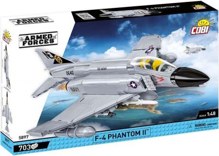COBI 5897 Armed Forces F-4 Phanthom II, 1:48, 703 k