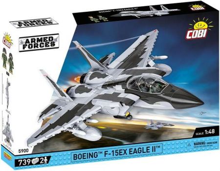 COBI 5900 Armed Forces Boeing F-15EX Eagle II, 1:48, 739 k, 2 f