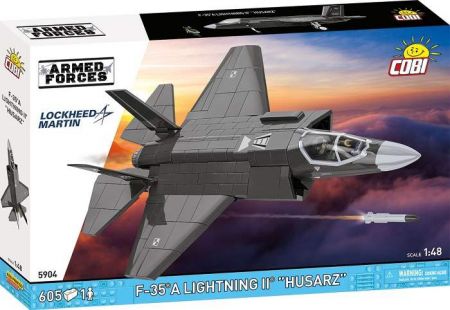 COBI 5904 Armed Forces F-35A LIGHTNING II HUSARZ, 1:48, 600 k, 1 f