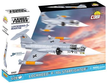 COBI 5907 Armed Forces Lockheed F-104 Starfighter, 1:48, 420 k