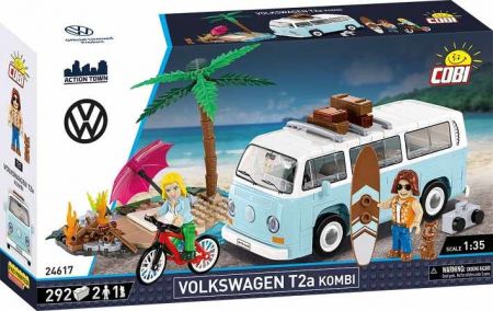 COBI 24617 Volkswagen T2a Kombi, 1:35, 292 k, 3 f