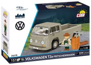 COBI 24618 Volkswagen T2a Pritschenwagen, 1:35, 151 k, 1 f