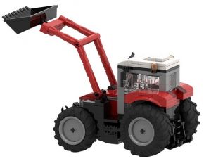 BRIXIES Plus 222.775 Massey Ferguson 5S – traktor s čelním nakladačem, 269 k