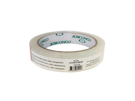 Lepicí páska CONCORDE 19mm x 66m, transparentní