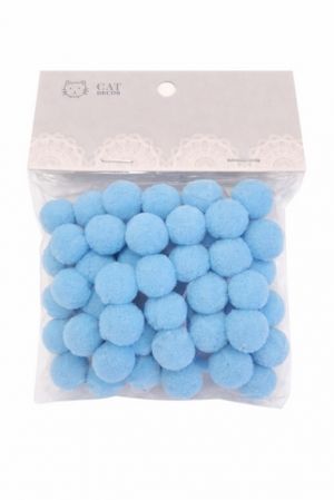 Bambulky Modré 1,5cm 60ks