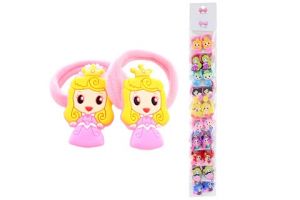 Gumičky do vlasů princezny 2ks