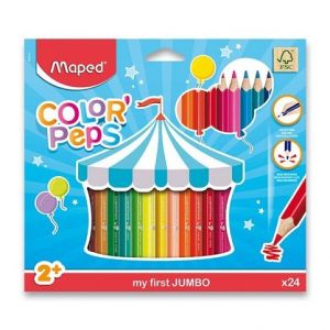 Pastelky Maped Color&sbquo;Peps Jumbo 24ks