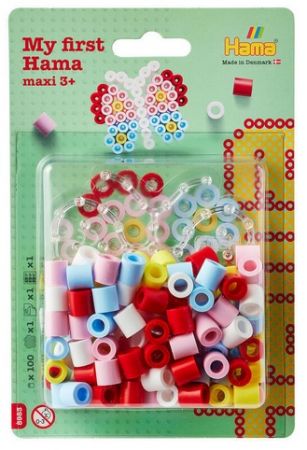HAMA MAXI Zažehlovací korálky Korálkový set Motýl MAXI