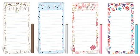 Magnetický blok s tužkou 7x14 mix 3 (BMA501-3)