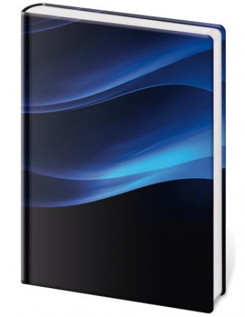 STIL Zápisník Vario A4 linkovaný - NIGHT DESIGN