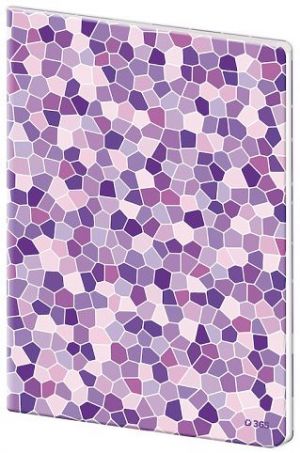 STIL Sešit 444 linkovaný plastové desky – Mosaic