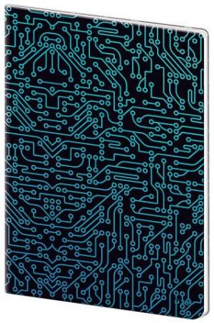 STIL Sešit 444 linkovaný plastové desky – Circuit