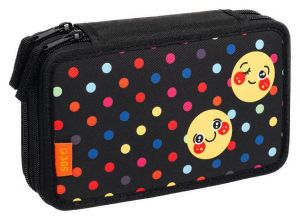 STIL Školní penál dvoupatrový Smiley