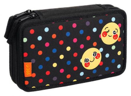 STIL Školní penál dvoupatrový Smiley