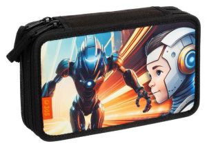 STIL Školní penál dvoupatrový Sci-fi