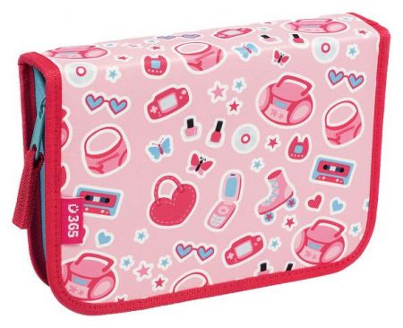 STIL Školní penál jednopatrový Pinky