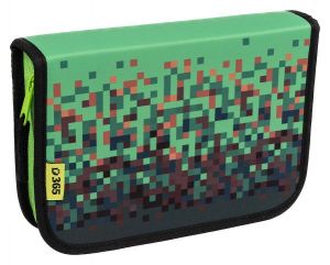 STIL Školní penál jednopatrový Pixel