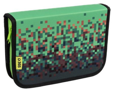 STIL Školní penál jednopatrový Pixel