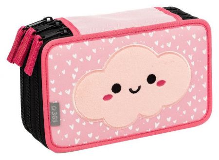 STIL Školní penál třípatrový Cloud