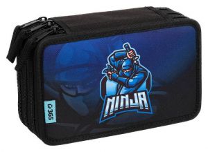 STIL Školní penál třípatrový Ninja