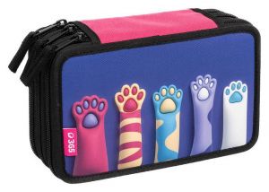 STIL Školní penál třípatrový Paws