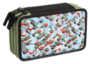 STIL Školní penál třípatrový Games