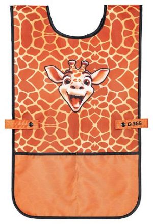 STIL Zástěrka na výtvarnou výchovu pončo Giraffe