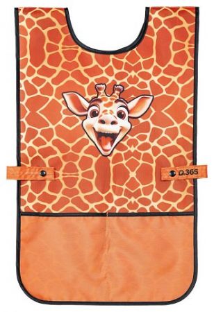STIL Zástěrka na výtvarnou výchovu pončo Giraffe
