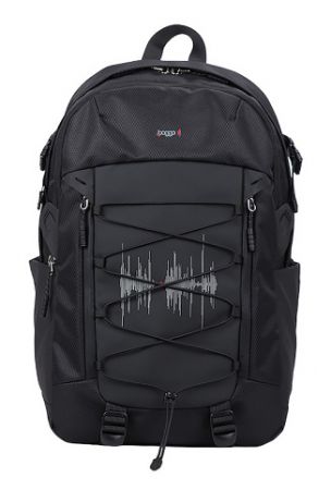 Studentský batoh Baggo Flex Heartbeat Black