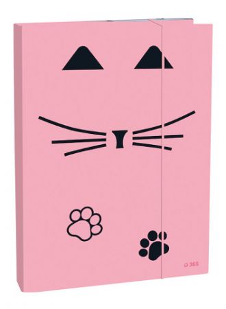 Box na sešity A4 Cat lady