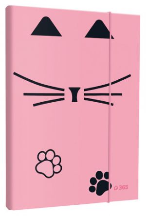 Box na sešity A5 Cat lady