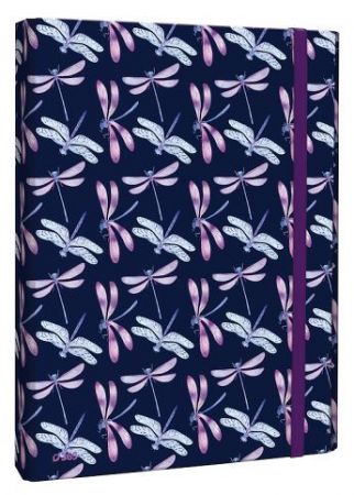 Box na sešity s klopou A4 Dragonfly