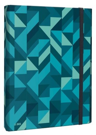 Box na sešity s klopou A4 Geometric