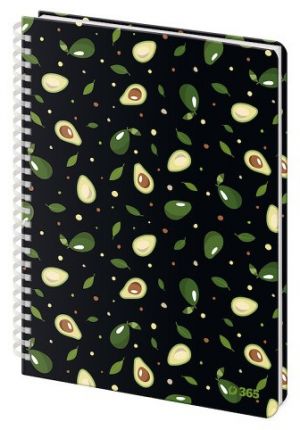 College blok A5 - Avocado