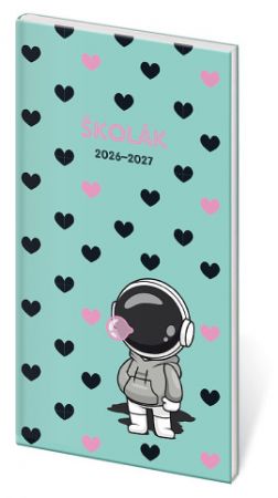 Diář Školák Cosmo 2026/27 - české kalendárium
