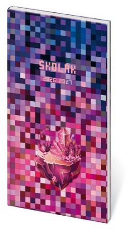 Diář Školák Craftgirl 2026/27 - české kalendárium